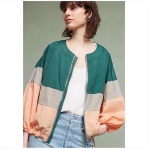 Anthropologie Windbreaker